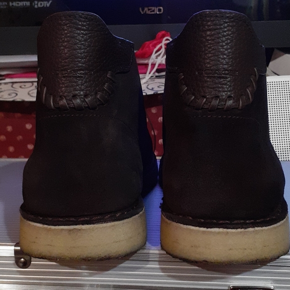 COACH Suade Brown men chukka - Picture 4 of 8